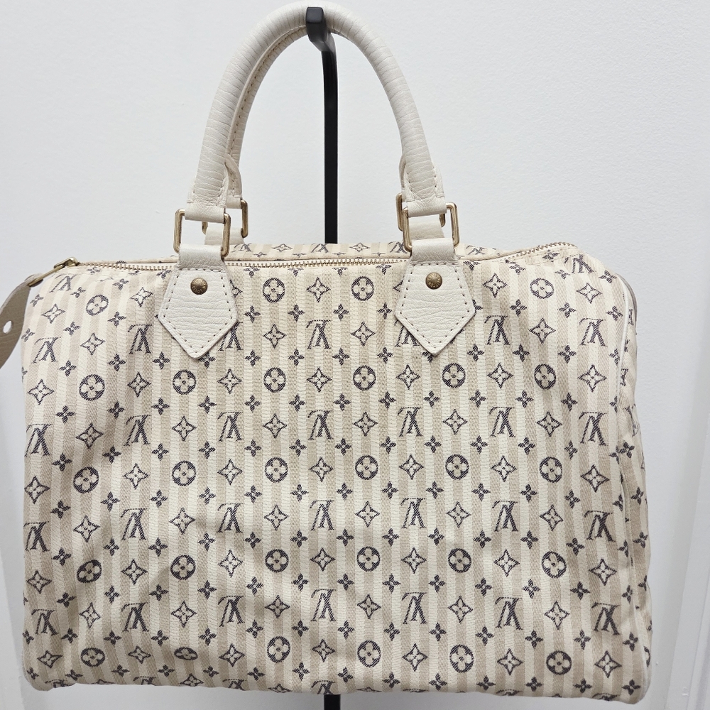 Louis Vuitton Speedy 30 Mini Lin - Picture 2 of 7